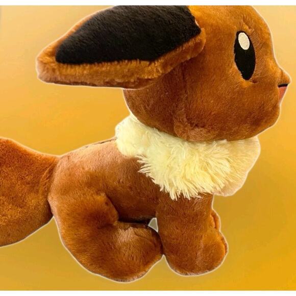 EEVEE POKEMON PLUSH Build-A-Bear Workshop 16” Stuffed Animal BAB - Picture 5 of 10